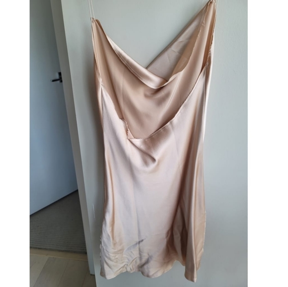 Are You Am I Nique Mini Dress in Fawn - Picture 5 of 6